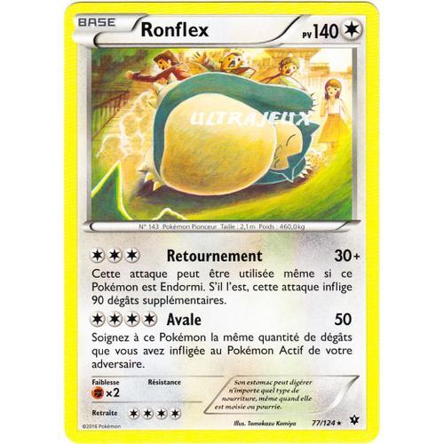 Pokémon - 77/124 - Xy - Impact Des Destins - Ronflex - Rare