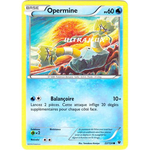 Pokémon - 22/124 - Xy - Impact Des Destins - Opermine - Commune