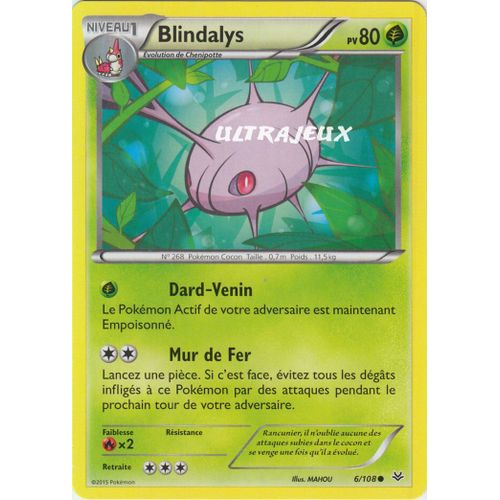 Pokémon - 6/110 - Xy - Ciel Rugissant - Blindalys - Commune