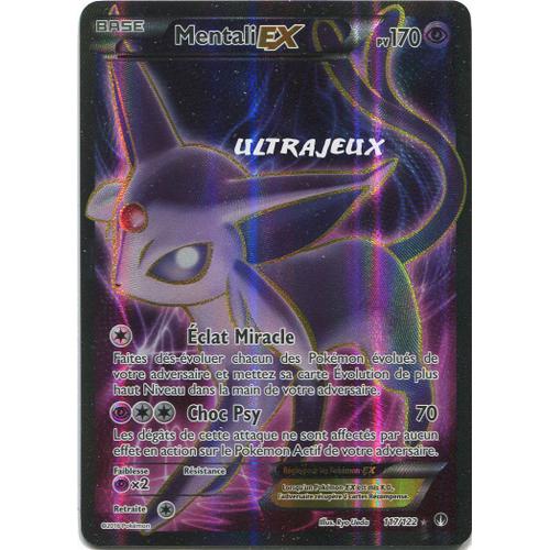Pokémon - 117/123 - Mentali Ex - Xy - Rupture Turbo - Full Art