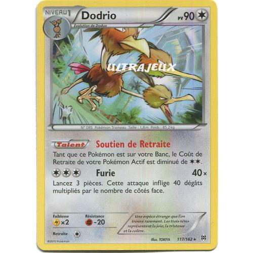 Pokémon - 117/162 - Dodrio - Xy - Impulsion Turbo - Rare