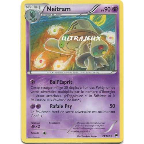 Pokémon - 74/162 - Neitram - Xy - Impulsion Turbo - Peu Commune