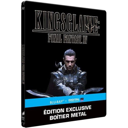 Kingsglaive: Final Fantasy Xv - Blu-Ray + Blu-Ray Bonus + Dvd - Édition Boîtier Steelbook