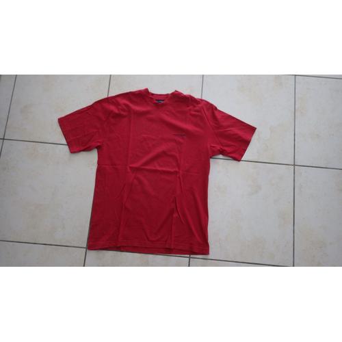 T-Shirt Homme Pierre Cardin Coton L Rouge 