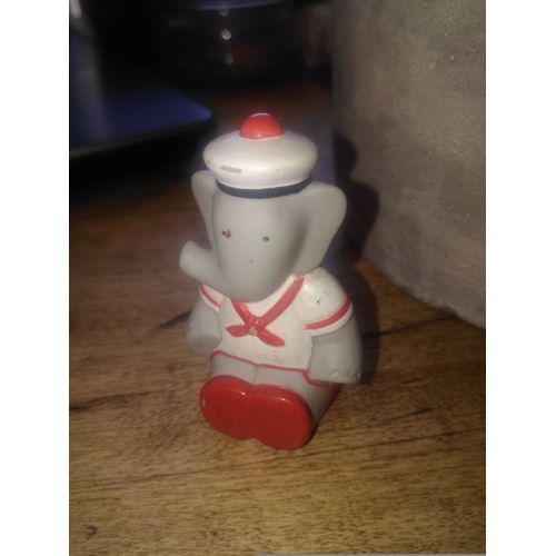 Figurine 4.5 Cm Babar Marin  Assis