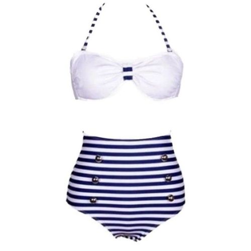 Maillot De Bain Generique Polyester 42 Bleu