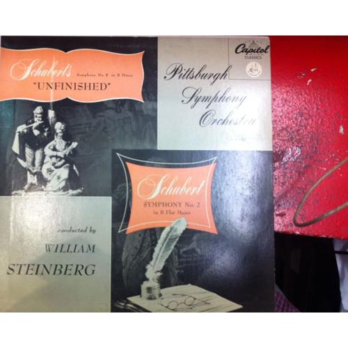 3 Tours Vinyl Symphonie 2 & 8 Pittsburgh Symphony Orchestra William Steinberg 