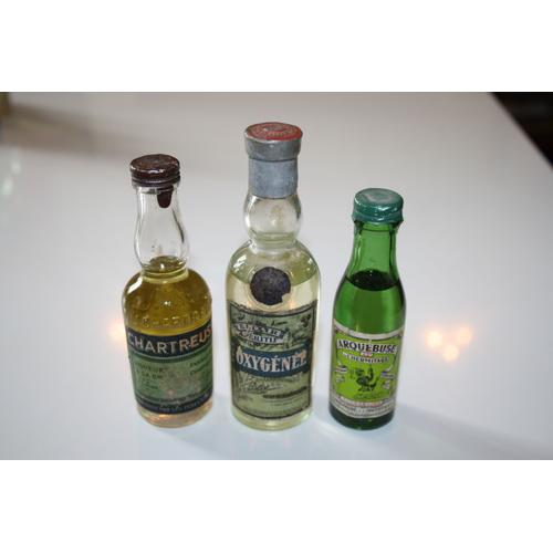 Trois Rares Mignonnettes Annees 1930 Oxygenee Chartreuse Arquebuse Rakuten