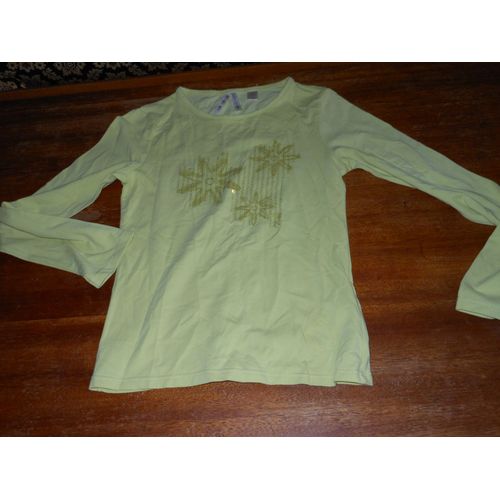 T-Shirt Okaïdi Coton 10 Ans Vert