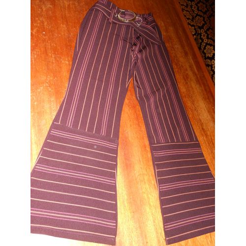 Pantalon Rayé 8 Ans