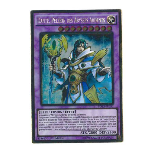 Yu-Gi-Oh! - Pgl3-Fr058 - Dante, Pèlerin Des Abysses Ardents - Gold Rare