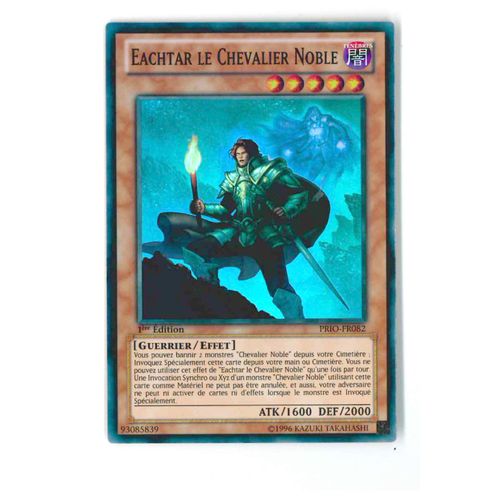 Yu-Gi-Oh! - Prio-Fr082 - Eachtar Le Chevalier Noble - Super Rare