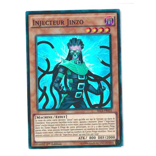 Yu-Gi-Oh! - Sece-Frs06 - Injecteur Jinzo - Super Rare