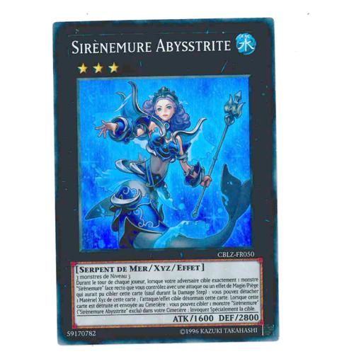 Yu-Gi-Oh! - Cblz-Fr050 - Sirènemure Abysstrite - Super Rare