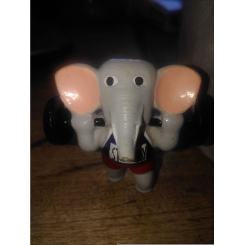 Babar Fait Des Halteres 5cm