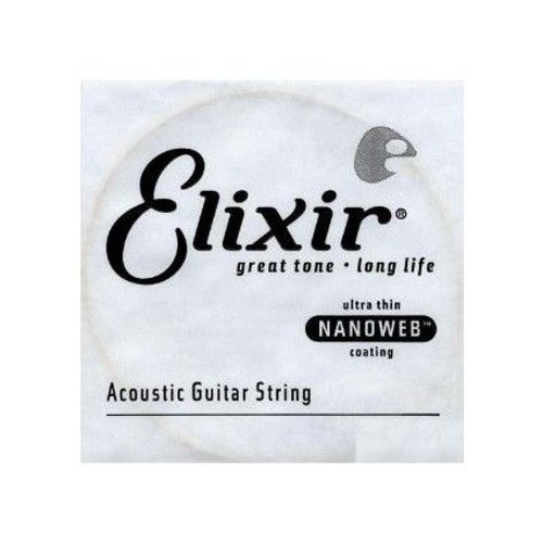 Corde Au Détail Guitare Acoustique Elixir Nanoweb 047 - 15147