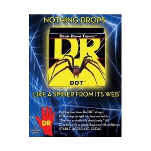 Jeu De Cordes Guitare Basse Dr Drop Tuning Basse Heavy Ddt55
