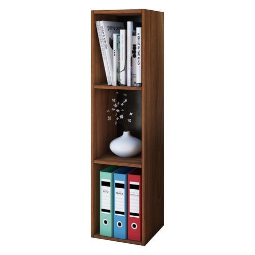 Vcm Bois Stand Rangement Étagère Sur Pied Bibliothèque Déco Étagère Mendas 3 Compartiments Bois Stand Rangement Étagère Sur Pied Bibliothèque Déco Étagère Mendas 3 Compartiments