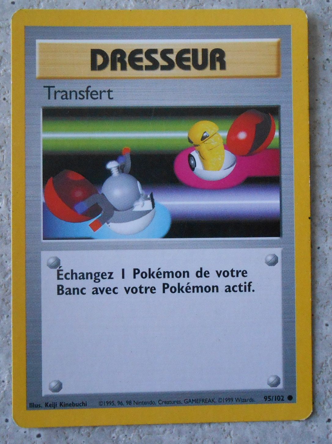 Dresseur - Transfert - Set De Base - 95/102