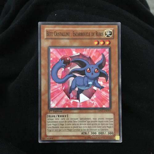 Yu-Gi-Oh! - Dp07-Fr001 - Bête Cristalline : Escarboucle De Rubis - Commune