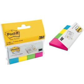 Post-it Paquet de 8 x 35 marque-pages petit format + un paquet offert de 2  x 24 flèches adhésives petit format Couleurs Assorties avec distributeurs