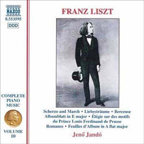 Scherzo & Marche, Feuilles D'album, Elegie, Berceuses, Liebestraum Jando, Piano