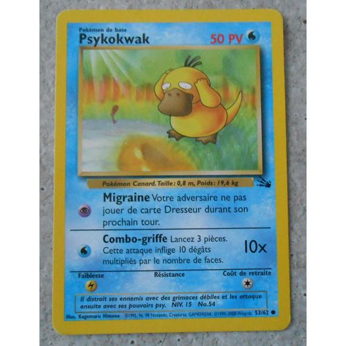 Psykokwak 53/62 Set Fossile Fr