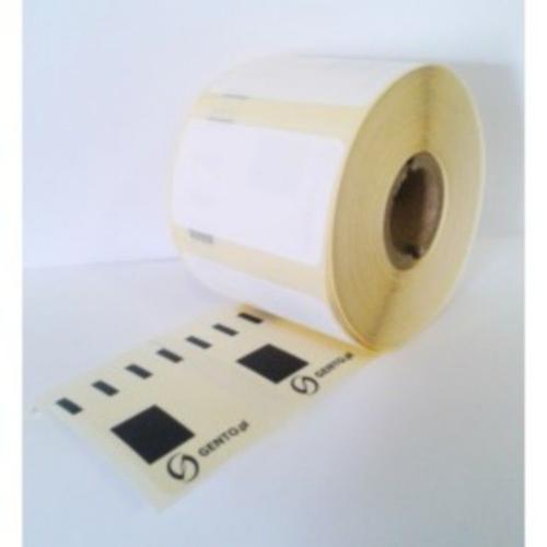  ROULEAU  1000  ETIQUETTES COMPATIBLE  LABELW450 Turbo- Dymo 11354 S0722540 BLANC DIM 57 X 32 MM NOPAN-INK