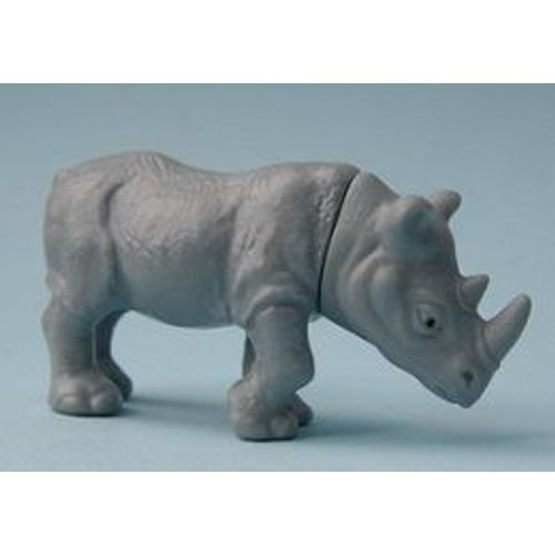 Figurine Rhinocéros - Série Animaux (Kinder 2011)