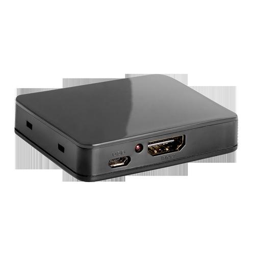 Lindy HDMI Splitter Compact - Répartiteur vidéo/audio - 2 x HDMI - de bureau