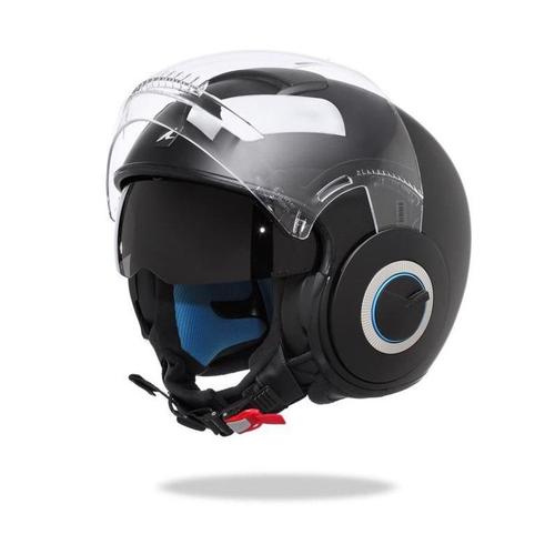 Shark Nano Casque Moto Jet Noir Mat