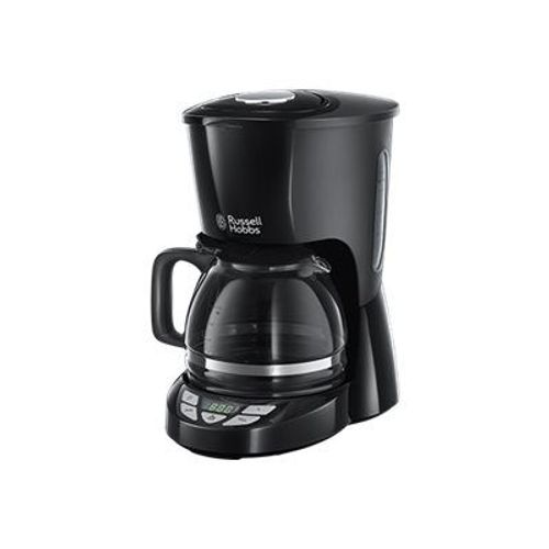 Russell Hobbs Textures Plus 22620-56 - Cafetière - 10 tasses - noir ultra brillant/mat