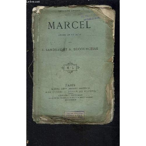 Marcel- Drame En Un Acte- Vendu En L Etat