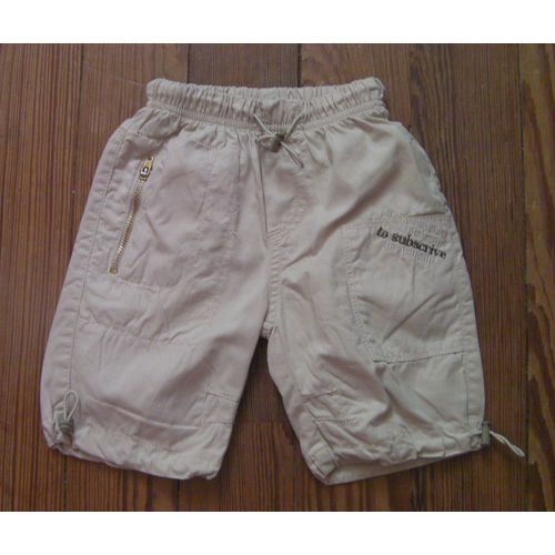 Pantalon Beige Coton - Taille 12 Mois