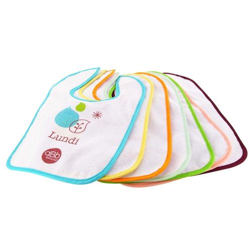 Lot De 7 Bavoirs 24 X 34 Cm - Dbb Remond