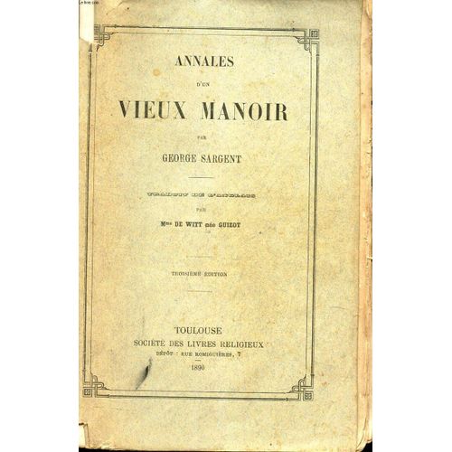 Annales D'un Vieux Manoir -