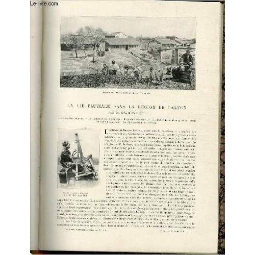 Le Tour Du Monde - Journal Des Voyages - Nouvelle Série- Livraison N°33 - La Vie Fluviale Dans La Région De Canton Par M.Raymond Bel.