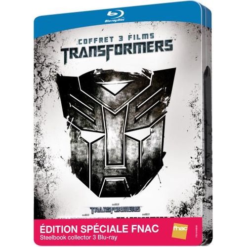 Coffret 3 Films Transformers Edition Spéciale Steelbook Collector