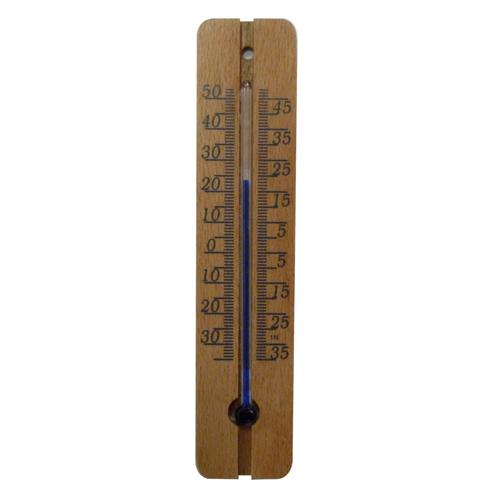 Thermomètre standard plastique alcool - bois