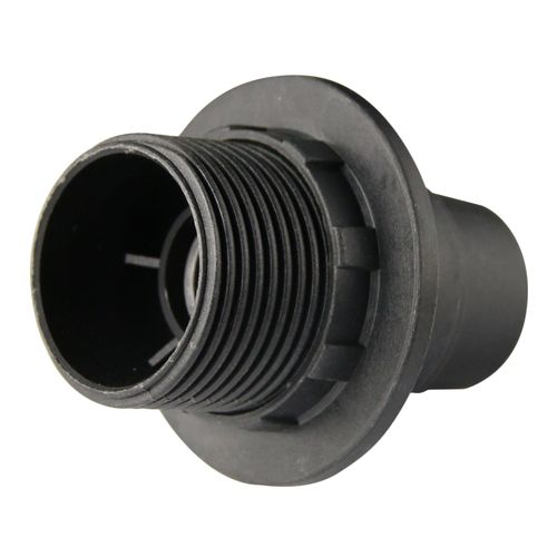 Douille E14 Thermoplastique simple bague Noir