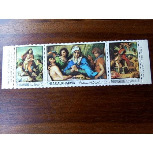 Timbres Ras Alkhaima Peintures Andrea Del Sarto