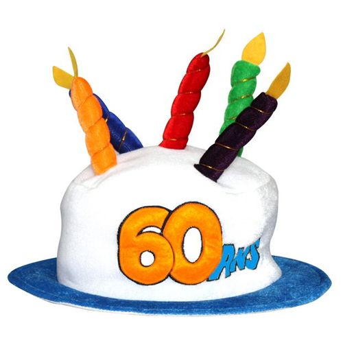Chapeau Age 60 Adulte - 55596 - Taille Unique - Port 0¿