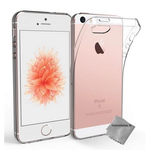 Housse Etui Coque Gel Fine Pour Apple Iphone 6s + Verre Trempe - Transparent Tpu