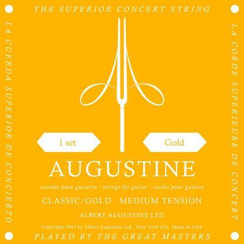 Augustine Classic Gold Cordes Nylon Guitare Classique Tension Normale