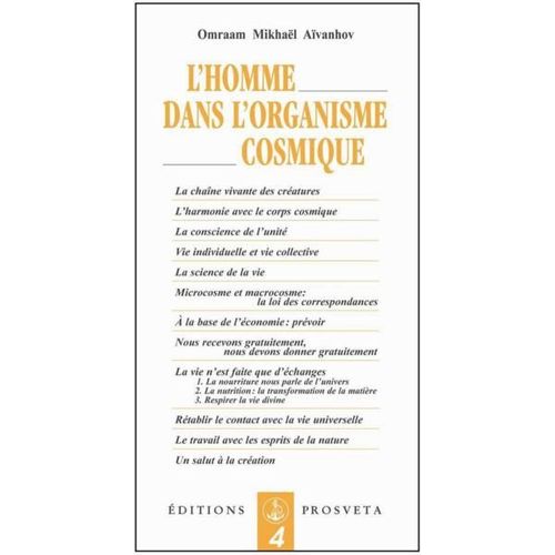 L'homme Dans L'organisme Cosmique