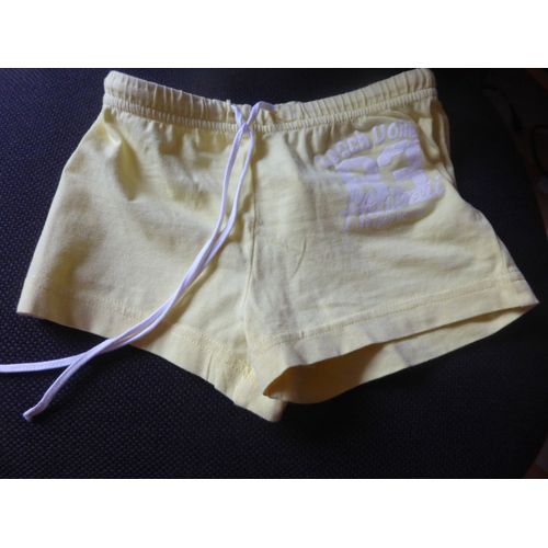 Short . . Coton 4 Ans Jaune