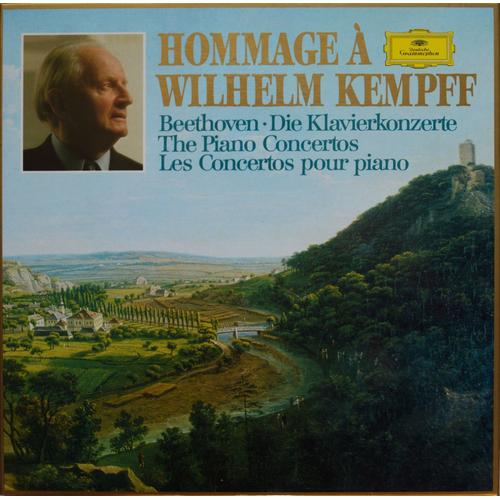 Vinyle 33t. - Beethoven - Concerti Piano Et Orchestre 1 À 5 - W. Kempff, F. Leitner - Dg 4 Lp