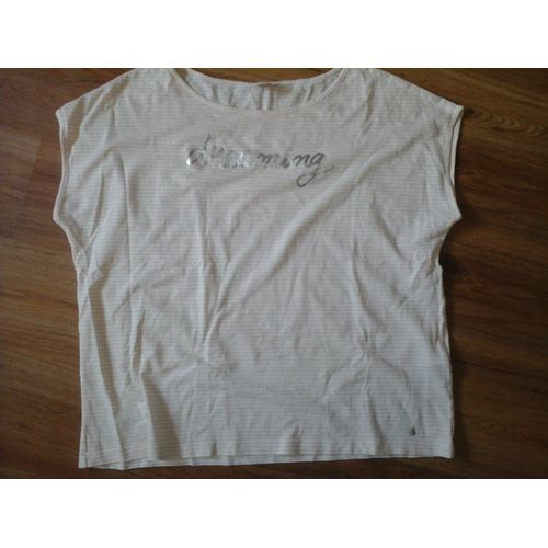 T-Shirt Des Petits Hauts Coton S Orange