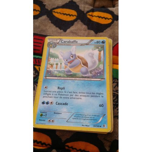 Carte Pokémon Carabaffe 30/149 Noir & Blanc Frontières Franchies Fr