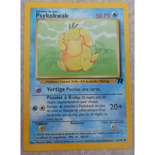 Psykokwak 65/82 Set Team Rocket Fr